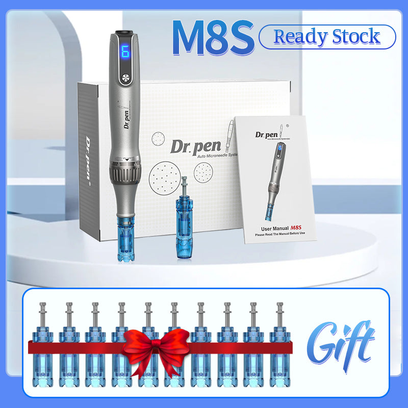 Dr.pen M8S with 10pcs Cartridges