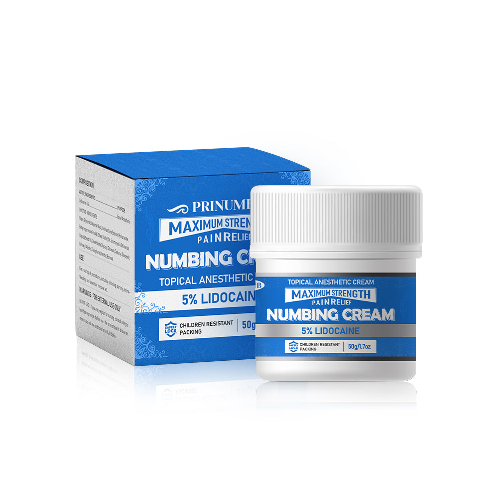 Crema anestésica para tatuajes aprobada por la FDA Potente y profunda anestesia
