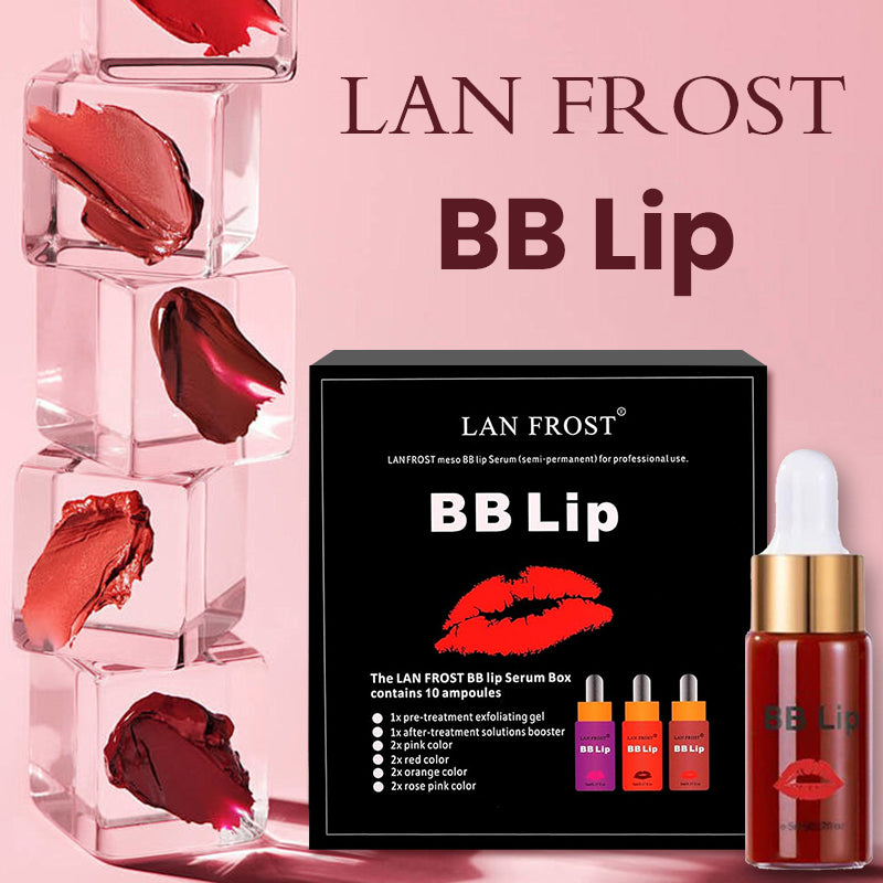 Korea Popular BB Lip Ampoule Serum Kit Lip Gloss Set Semi-Permanent