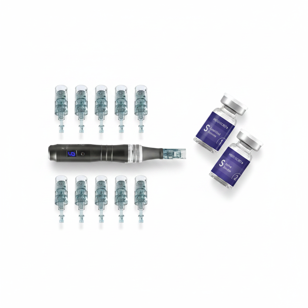 Dr.pen Microneedling Kit for Acne Scars with Exosome Serums