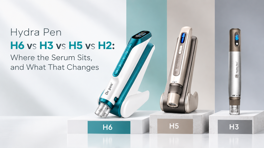 Hydra Pen H6 vs H3 vs H5 vs H2: Where the Serum Sits, and What That Changes