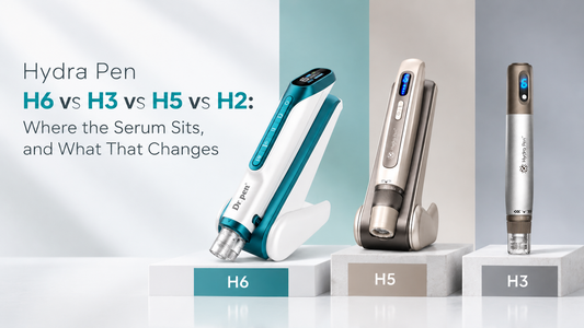 Hydra Pen H6 vs H3 vs H5 vs H2: Where the Serum Sits, and What That Changes