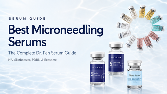 Best Microneedling Serums: The Complete Dr. Pen Serum Guide (HA, Skinbooster, PDRN & Exosome)