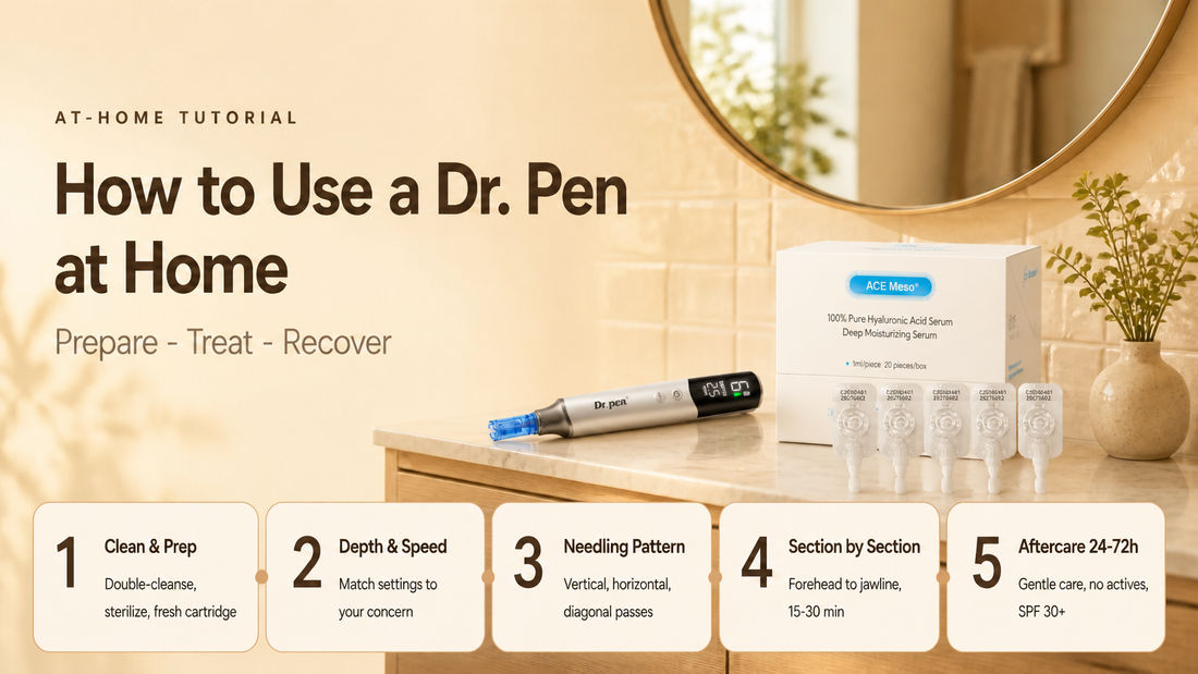 How to Use a Dr. Pen at Home: Step-by-Step Tutorial