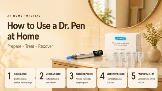 How to Use a Dr. Pen at Home: Step-by-Step Tutorial