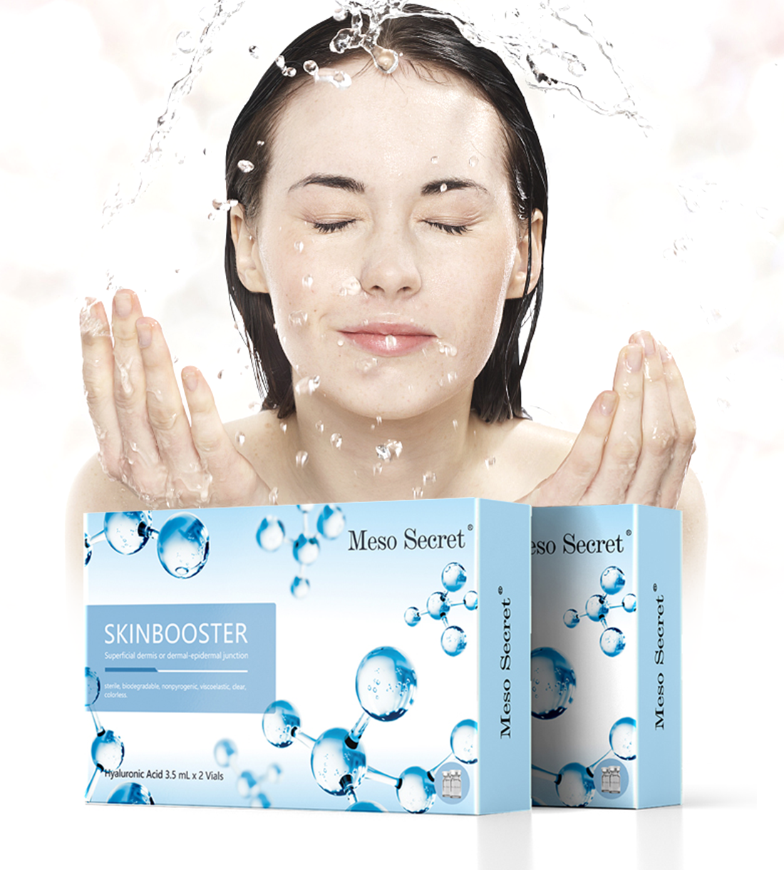 El más nuevo Meso Secret Skinbooster con ácido hialurónico