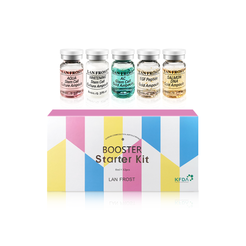 Kit de inicio de gran oferta de Meso White, suero hidratante iluminador y crema para la piel, 8 ml, 12 unidades por caja