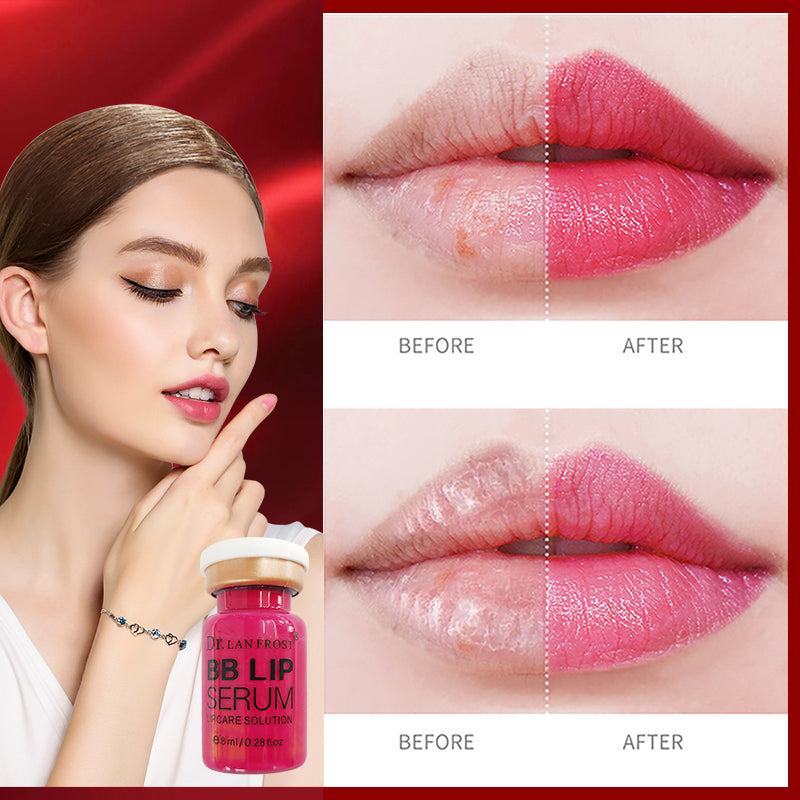 Korea 8ml BB Lips Serum Kit Semi Permanent Lip Gloss BB Ampoule For Lip Pigment Moisturizer