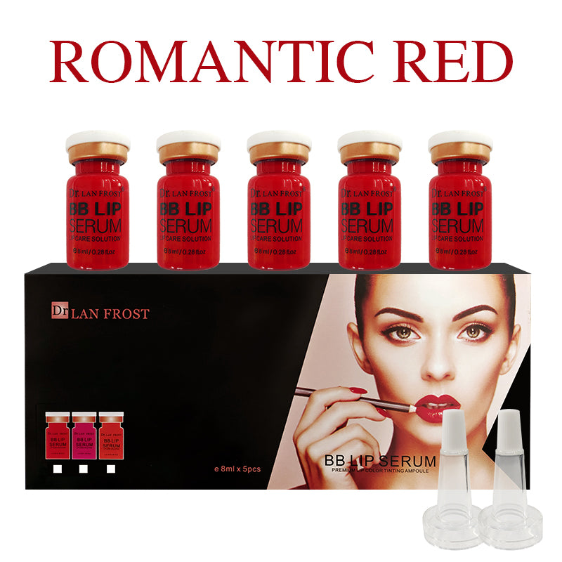 Korea 8ml BB Lips Serum Kit Semi Permanent Lip Gloss BB Ampoule For Lip Pigment Moisturizer