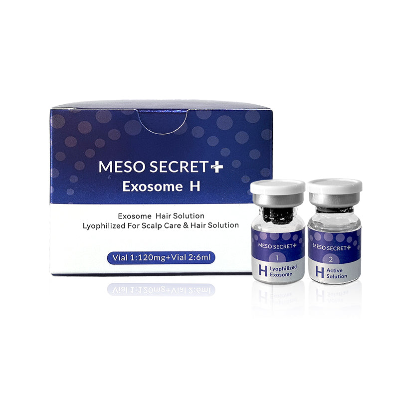 Meso Secret Exosome Hair Growth Serum two-bottle system