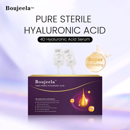 Boujeela™ Sérum de ácido hialurónico 4D puro y estéril