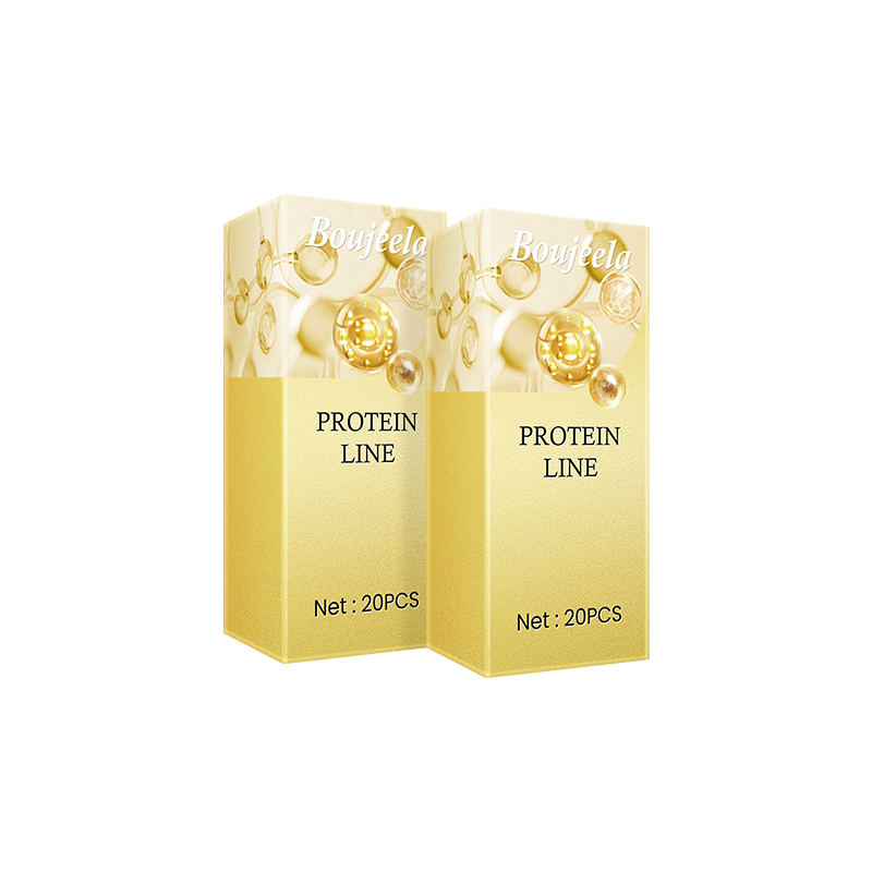 Hilo de proteína facial Boujeela, hilo de colágeno absorbible para lifting facial, reduce líneas finas, arrugas, antienvejecimiento, reafirmante, cuidado de la piel, 20 unidades/caja