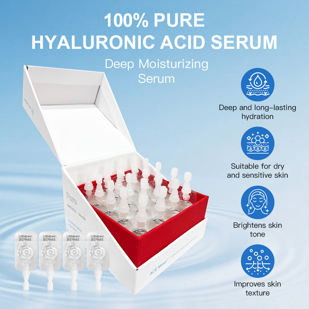 ACE Meso® 100% Pure Hyaluronic Acid Serum Deep Moisturizing Serm