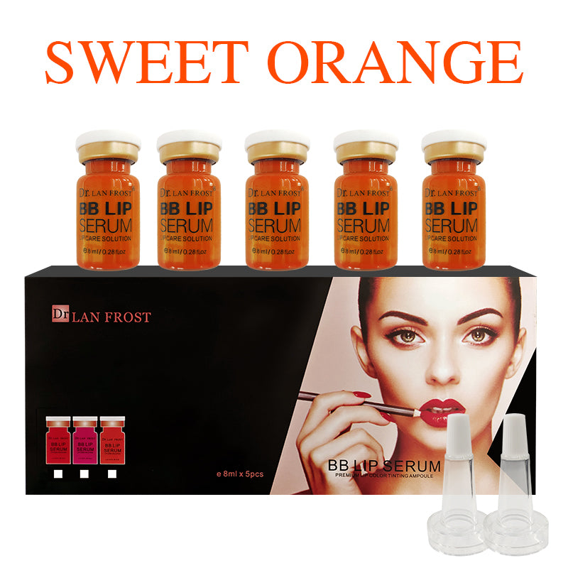 Korea 8ml BB Lips Serum Kit Semi Permanent Lip Gloss BB Ampoule For Lip Pigment Moisturizer