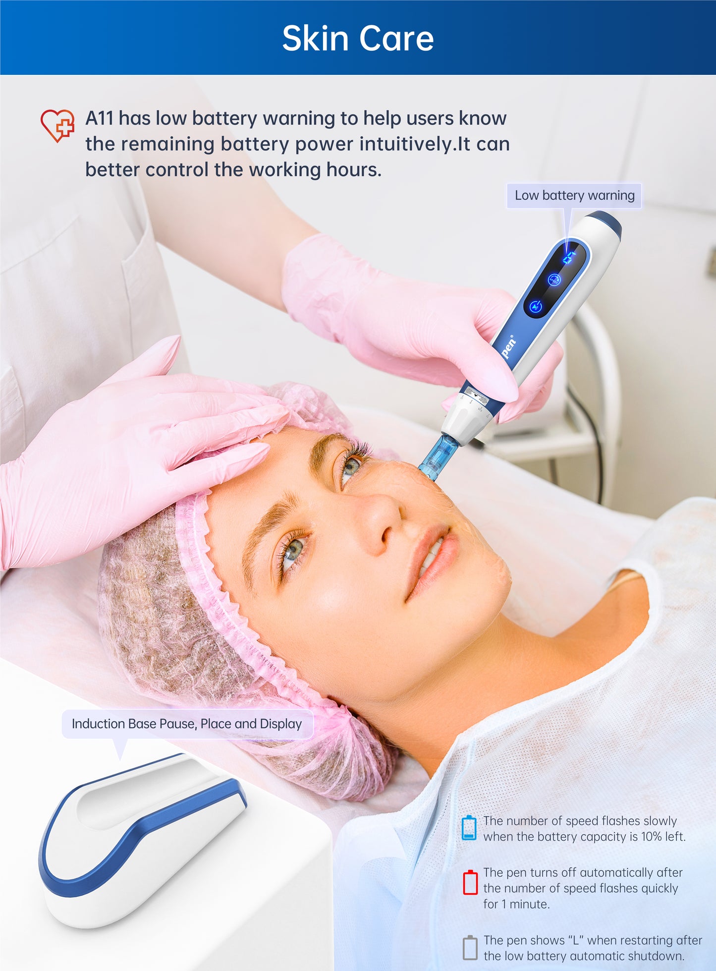 最新のDr.pen A11マイクロニードリングペン