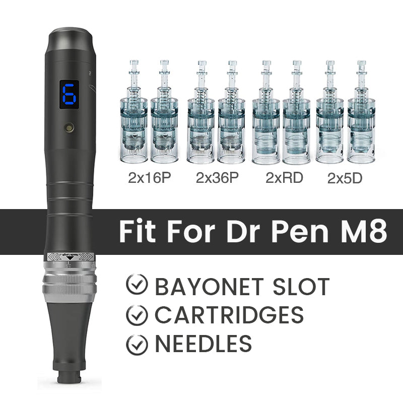 Cartuchos de repuesto Dr. Pen M8