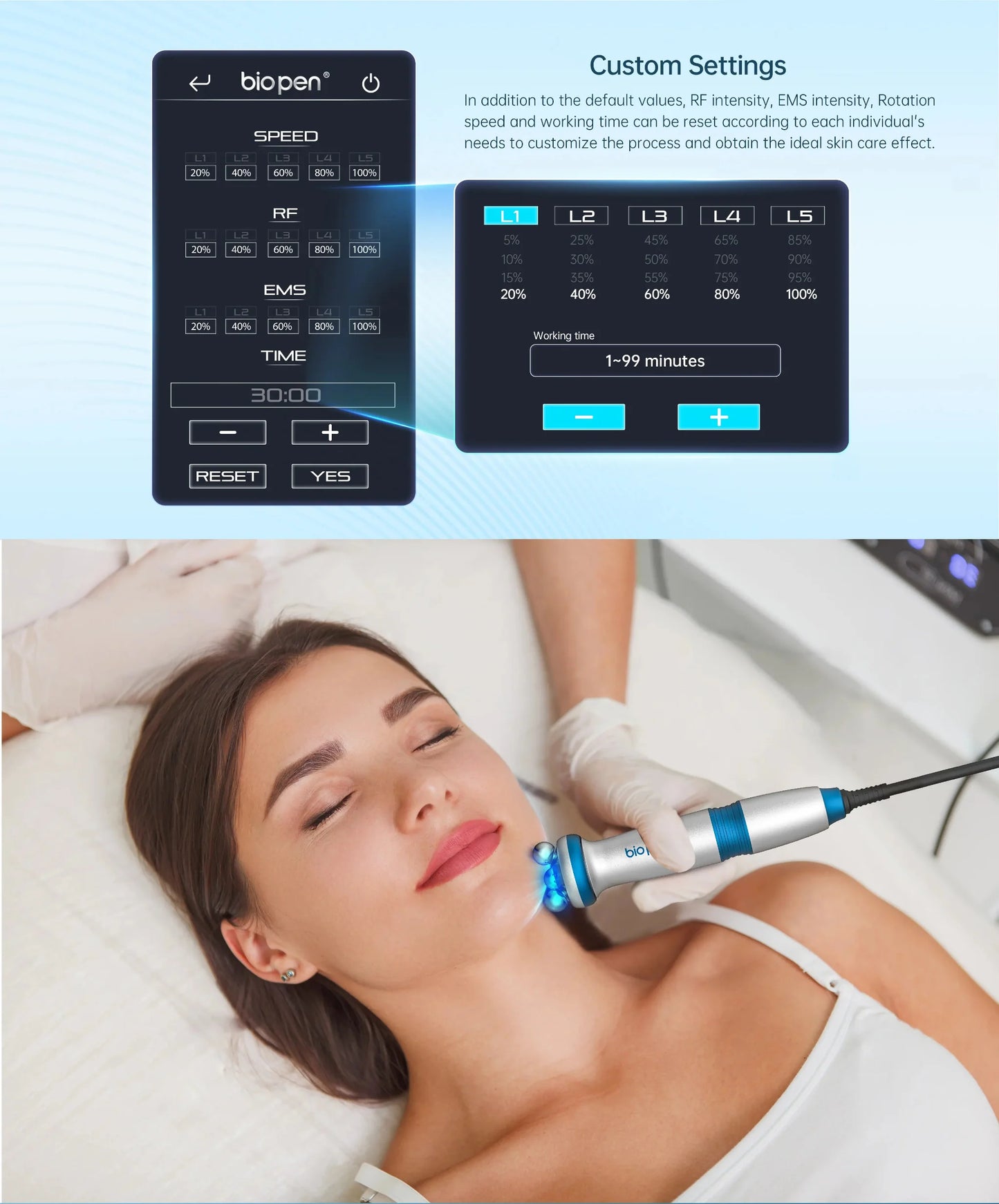 Bio Pen T6 By Dr. Pen Professional Radio Frequency Device