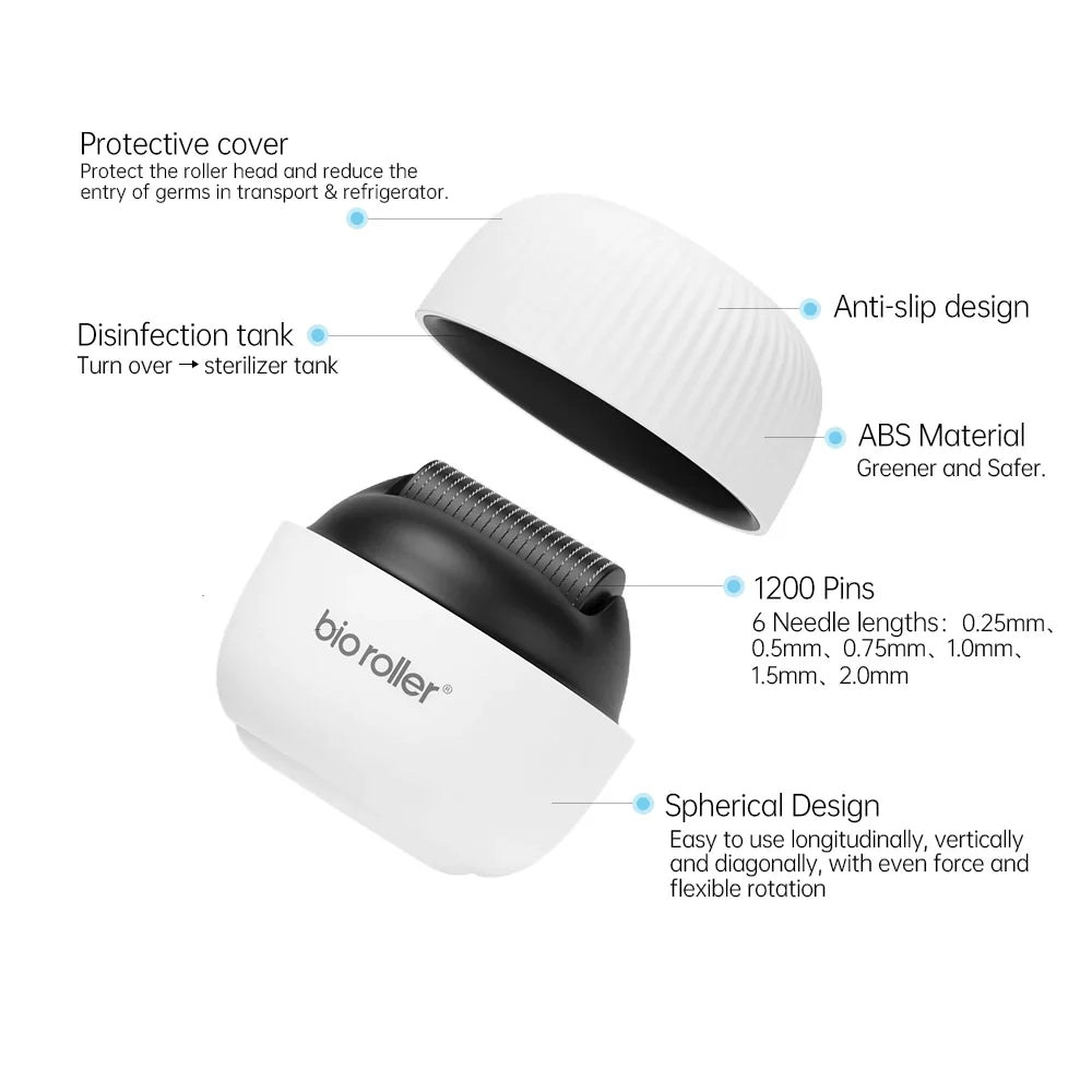 Bio Roller G4 1200 Pins Microneedles 0.25mm