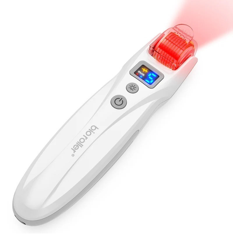 Bio Roller G5 Rechargeable Derma Roller with LED and EMS (540 Pins)
