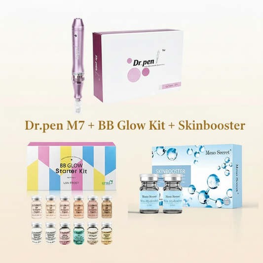 ドクターペンM7-W + BBグロー + スキンブースター