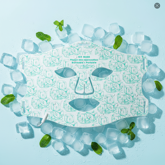 Ice Compress LED Light Therapy Beauty Mask — Cool, Calm & Rejuvenate Your Skin