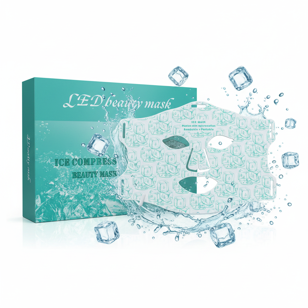 Ice Compress LED Light Therapy Beauty Mask — Cool, Calm & Rejuvenate Your Skin
