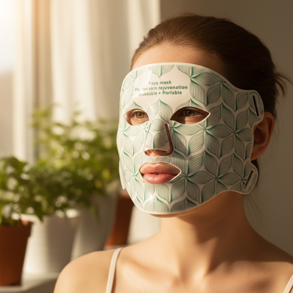 At-Home LED Light Therapy Face Mask - Dr.pen Official Store Image 4