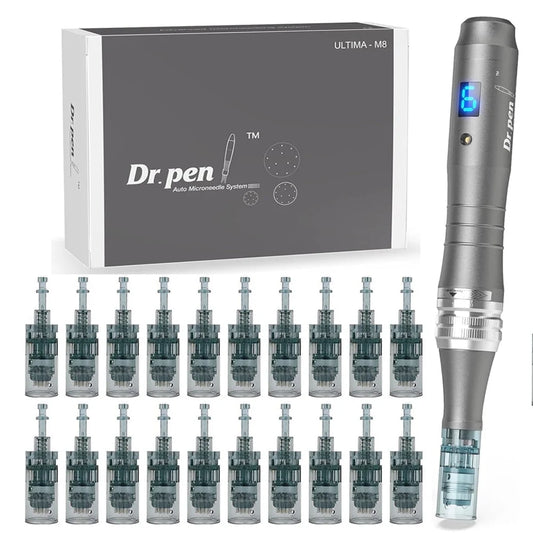 Dr.pen M8-W with 20pcs Cartridges