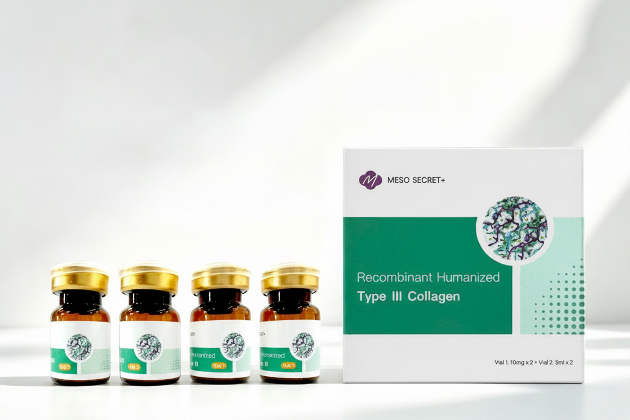 Meso Secret Type III Collagen Rebuilding Kit Stimulates Natural Skin Regeneration
